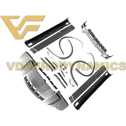 Suitable For 15-17 958 958.2 Porsche Cayenne VAD GTS Full Body Kit Front Lip Rear Lip Diffuser Fender Flares