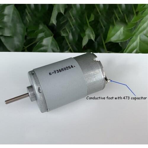 Five-pole Balance Rotor Carbon Brush Micro Motor DC6v-24v 1000rpm-4200rpm Large Torque Motor Robot Power Drive 35.8mm*57mm