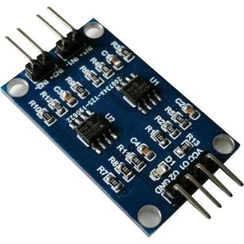 AD conversion voltage compatible module Dual 0~5 linear V to 0~3.3V 51/STM32 analog-to-digital conversion matching