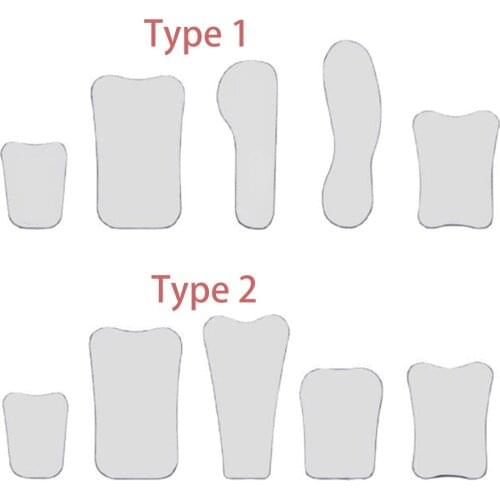 Cesoon 5Pcs/Set Dental Orthodontics Intra-Oral Photography Mirror Reflector Stainless Steel