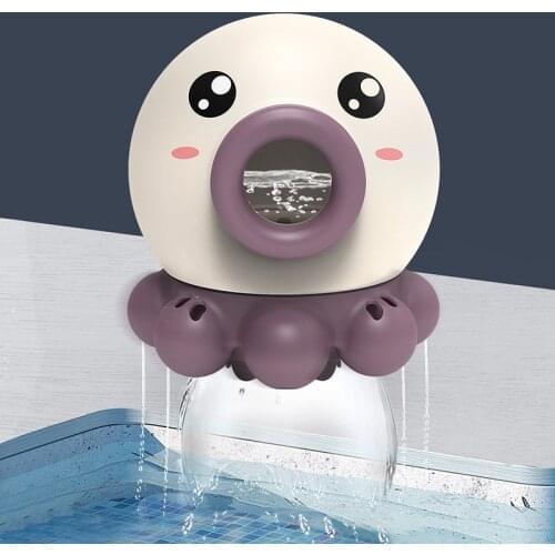 Rotating Water Jet Octopus Shower Toys Children Water Toy Bathing Baby Bathroom Toys Sprinkler Shower Toys Boys Girls Gift