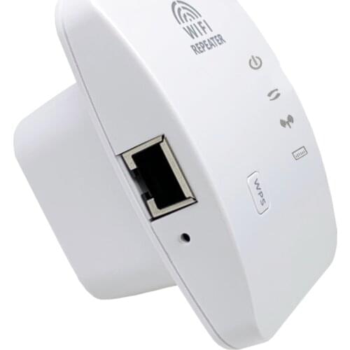 Wifi Repeater Wifi Amplifier 2.4Ghz Router Wifi Booster Signal Extender Long Range 300Mbps Wireless Wi fi Repeater