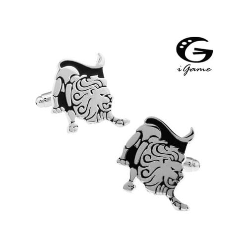 IGame Leo Cuff Links Fashion Constellation Design Lion Style Free Shipping