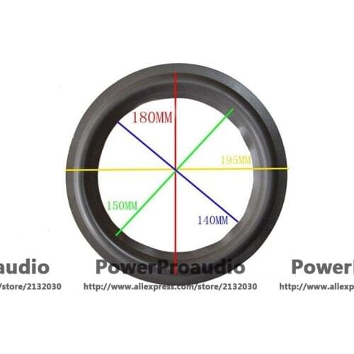 2 pcs 15" 15inch 3 line cloth ( fabric) repair J BF Woofer Bass Speaker surrounds