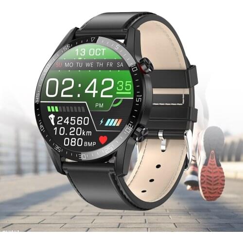 2020 New Smart Watch IP68 Waterproof Bluetooth ECG+PPG Multiple Sport Modes ECG 1.3 IPS Screen VS L11 L8 SmartWatch Android IOS