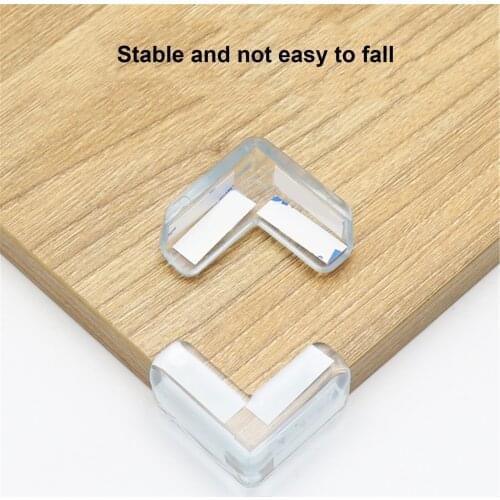 4pcs Transparent Car Door Protector Stickers Childrens Anti-Collision Edge Home Table Corner Multifunctional Protection Angle