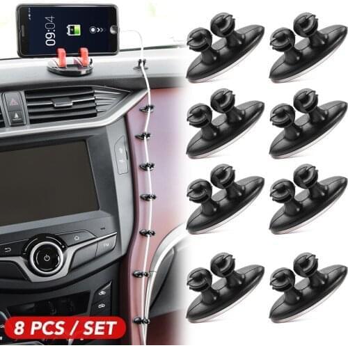 8PCS Car Products Charger Line Clasp Clamp For lada niva kalina priora granta largus