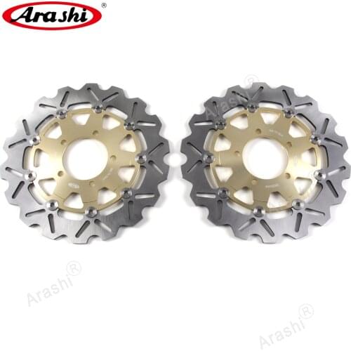 Arashi 300mm CNC Floating Front Brake Disc Rotors For KAWASAKI Z 1000 / Z1000 ABS 2007 - 2013 2008 2009 2010 2011 2012