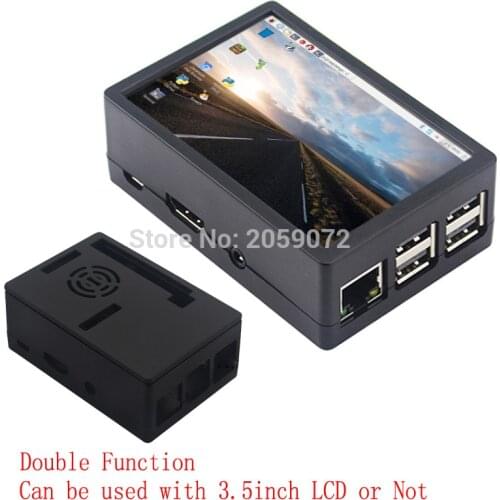 Raspberry pi LCD 3.5inch LCD Display case double function touch screen 3.5 inch touchscreen for Raspberry pi 3 model b+/4B/zero