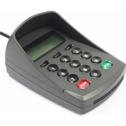 USB 15 Keys Keypad Numeric Keyboard Numpad/Digital Keyboard /Pin Pad with LCD Plug and Play Support POS system