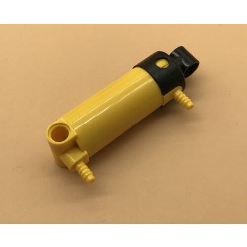 Technology Pneumatics Parts 47225 Pneumatic Cylinder 7L 2 Inlets and Rounded End Medium MOC Building Block Bricks DIY Kids Toys