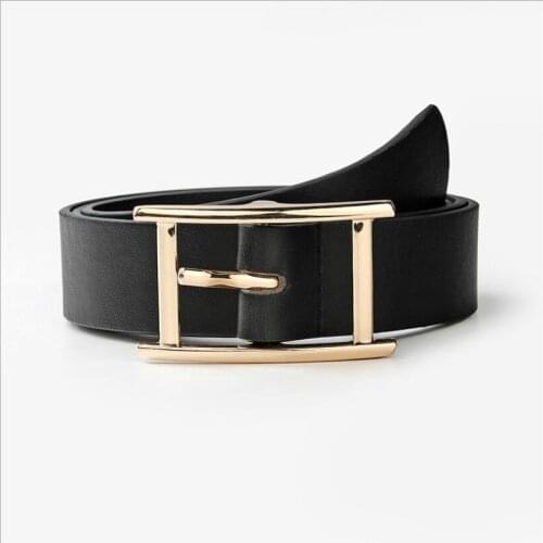 KeMeiqi All-matchWomens Belt New Metal Buckle Head Fashion Decorative Dress Thin Belt Female Belt Multi-color FashionLadyBelt