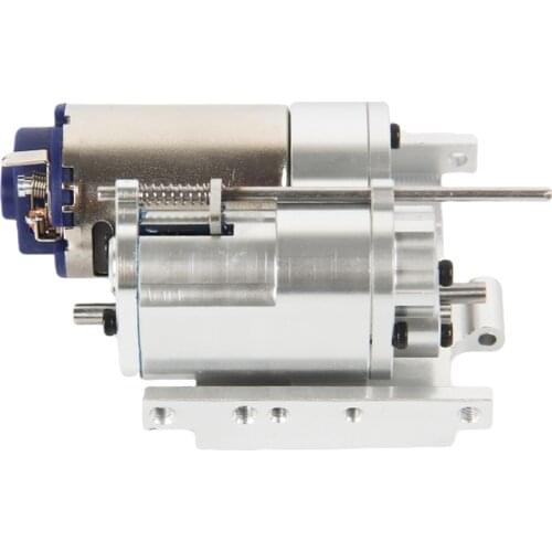 Metal Gearcase Fit for WPL B1 B16 B24 B36 C24 C34 JJRC Q60 Q62 Q63 Q64 Q65 MN45 MN96 1/16 Scale RC Truck Car