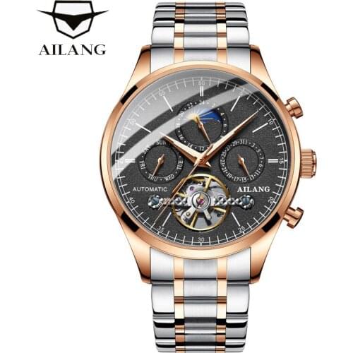 Mens watches Top Brand luxury Military Watches Mens Sports Tourbillon mechanical Wrist Watch Waterproof Steel Male Clock Reloj