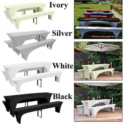 Solid Elasric Tbale Cover Home Restaurant Kitchen Table Skirt Dirt-proof Useful Tools