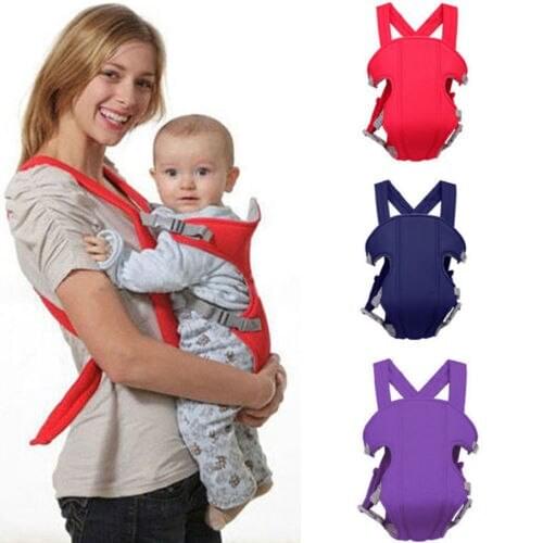 FOCUSNORM New Casual Newborn Infant Baby Girl Boy Carrier Breathable Ergonomic Adjustable Wrap Sling Cotton Backpack