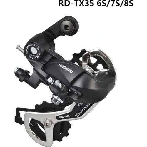SHIMAN0 RD-TX35/TY300 rear dial 6S/7S/21 speed 8S/24 speed universal mountain bike riding rear derailleur black brand new