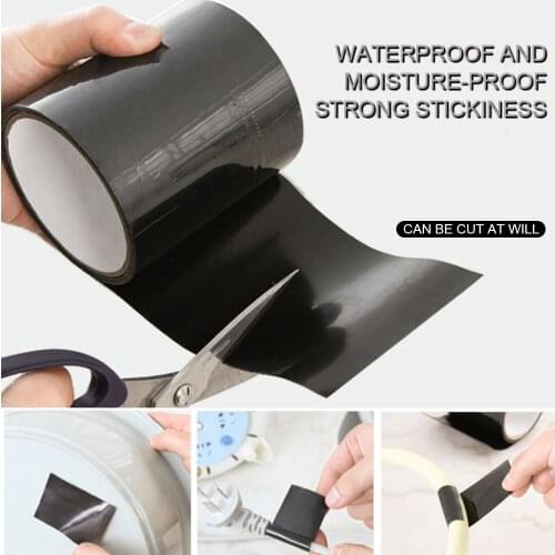 150x10cm Super Strong Fiber Waterproof Tape Stop Leaks Seal Repair Tape Performance Self Fix Tape Fiberfix Adhesive duct tape