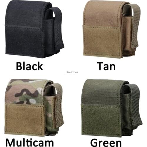 Tactical Cigarette Pouch with Lighter Holder MOLLE Military Cs Hiking Climbing Camping Pouch Cycling Waist Bags Easy Carrying