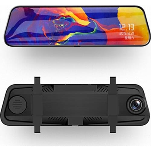 UNCOM DVR Dash Cam driving recorder reverse camera with monitor wireless car front and rear double body rearview mirror
