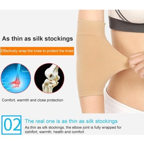 Outdoor Running protective cover Summer Ultra thin female scab warm joint cold proof wrist and elbow Elbow Arm and wristband