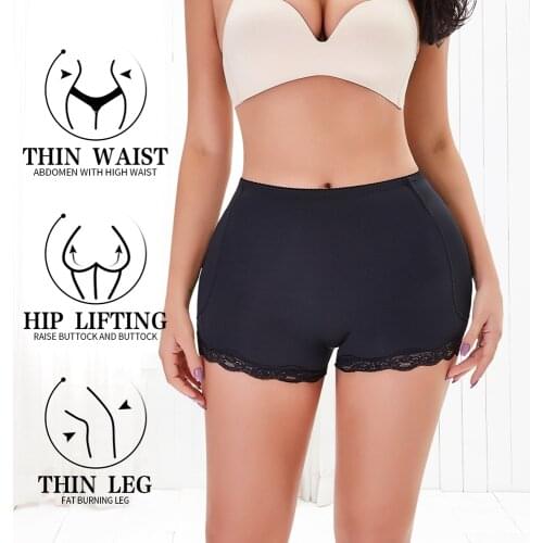 S-6XL Sexy Butt Lifter Hip Enhancer Shapewear Low Waist Trainer Women Dress Underwear Slimming Body Shaper Padded Fake Buttock
