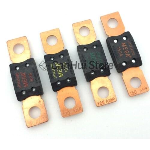 0298 40A 50A 60A 80A 100A 125A 175A 150A 200A 250A 300A 400A MEGA Sicherung Auto Sicherung Auto Boot Motorrad klinge Sicherungen