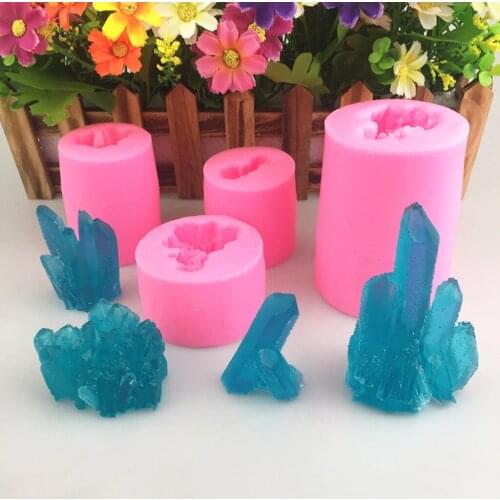 1 Set 3D Iceberg Mold Cake Decoration Mold Silicone Fondant Mold Chocolate Mold for Decorating Cakes, Chocolate, Candy, Soap etc