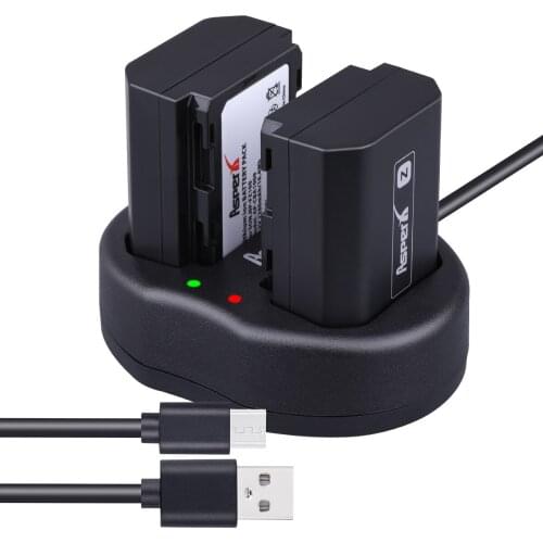AsperX 2pc NP-FZ100 NPFZ100 Battery+Dual Charger for Sony Alpha 9 A9 9R A9R 9S A9S A7RIII A7R3 7RM3 A7m3 BC-QZ1