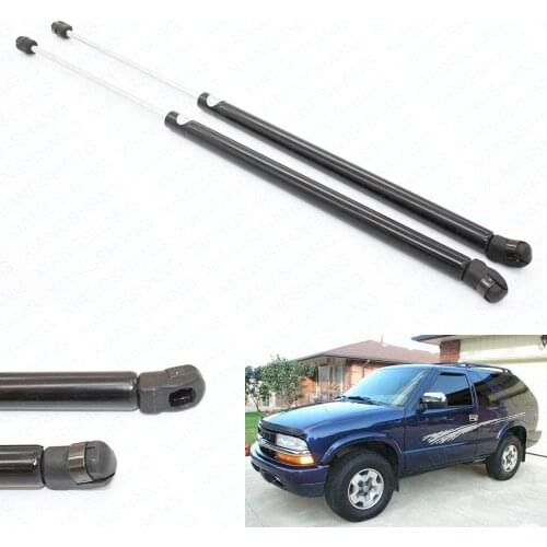 Auto Rear Window Lift Supports Gas Struts for Chevrolet Blazer 1995-2005 for Oldsmobile Bravada Sport Utility 97-01 17.52 inch