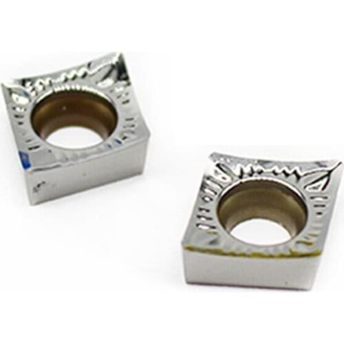 CCGT09T308 AK H01 CCGT 09T308 Aluminum cutter blade Insert Cutting Tool turning tool CNC Tools AL +TIN Alloy wood