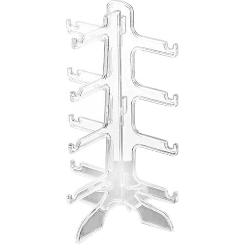 Color Transparent Plastic Gles Frame Sungles Display Rack Sungles Gles Countertop Display Rack