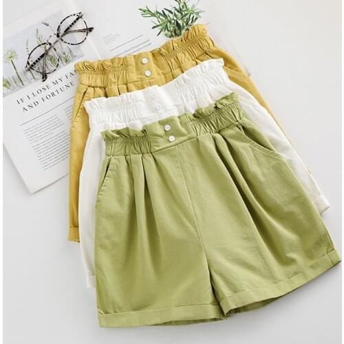 Kids Solid Color Casual Shorts Summer 2021 New Children Pants Girls Summer Hot Pants Child High Street Casual Shorts