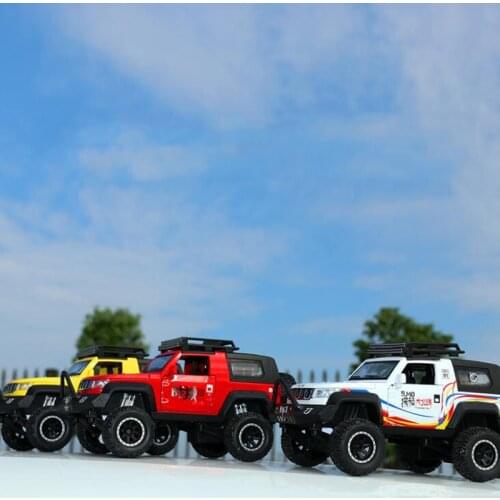 Childrens Toy Car Alloy Off-Road Vehicle Model Car Big Car Model 1:32 Off-Road Car Sound And Light Children Boy Collection Gift