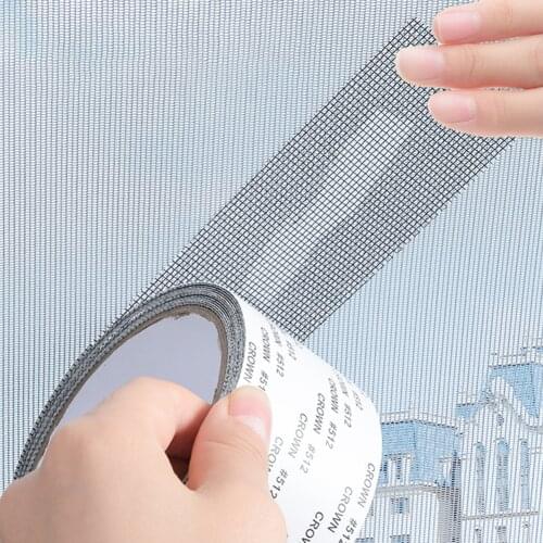 Screen Repair Tape Multi-functional Classic Practical Window Door Anti-Mosquito Patch Adhesive Mesh Net Holes Tool