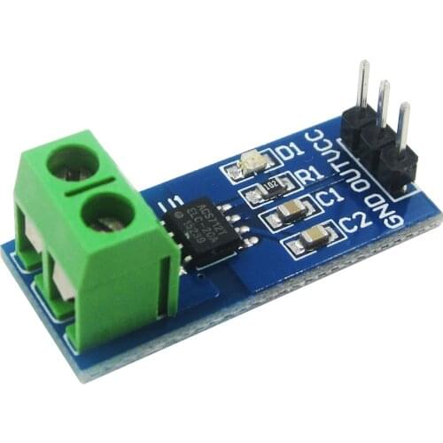 Hall Current Sensor Module ACS712 20A model