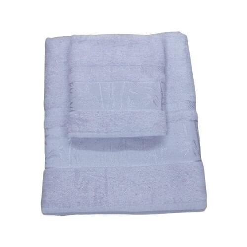 Julie Juile Bamboo Bathroom and Head Towel 2'li Set