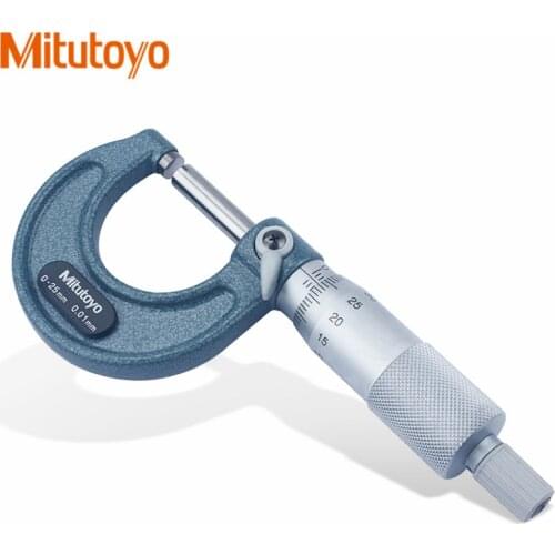 Original Mitutoyo Micrometer 0.01/0.001mm Outside Micrometer Gauge 103-137 129 138 Diameter Micrometer Screw Gauge Measuring Tool