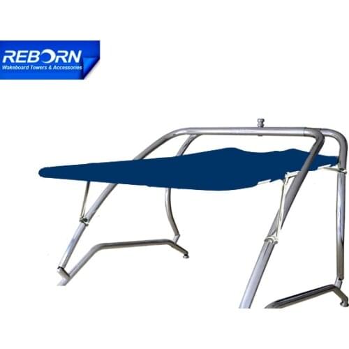 Reborn Pro2 Extra Large Tower Bimini Top Navy Blue Canopy - 1970V