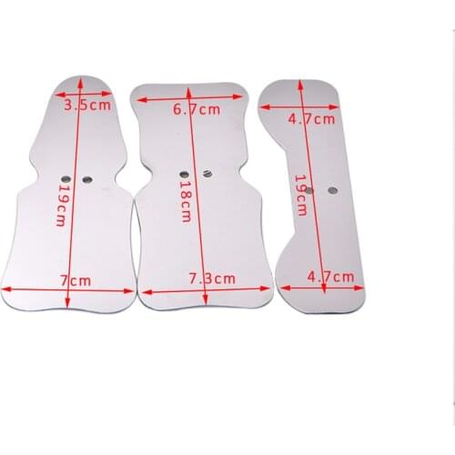 3pcs Dental Orthodontic Reflector Mirror One-side Stainless steel Dental Photography Mirrors Dental Tools Dentistry