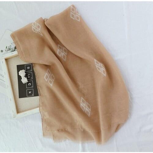 2019 Fashion Newest Women Geometry Pattern Cotton Voile Scarf Shawls 10pcs/lot