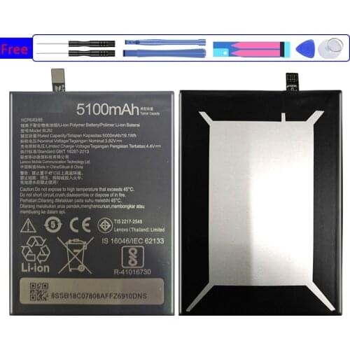 Battery For BL262 5000mAh For Lenovo Vibe P2 p2a42 p2c72 p2 a42 c72 BL 262 Bateria