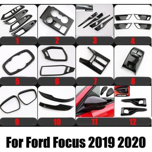Car Styling Accessories Special External Interior Decorative Sticker Trim Case For Ford Focus 4 mk4 Sedan Hatchback 2019-2020