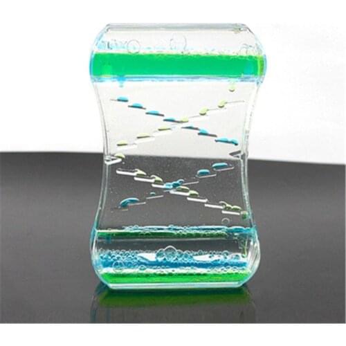 Anti Stress Fidget Toy Two-color Oil Drop Ladder Liquid Water Drop Sensory BX0D