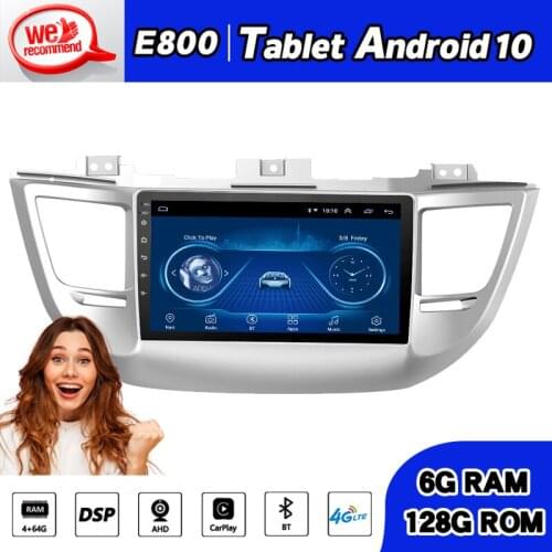 Car goods 9 Inch Touchscreen 2Din Car Radio Tablet Android 10.0 Multimedia Autoradio Stereo Receiver For Hyundai Tucson 2015