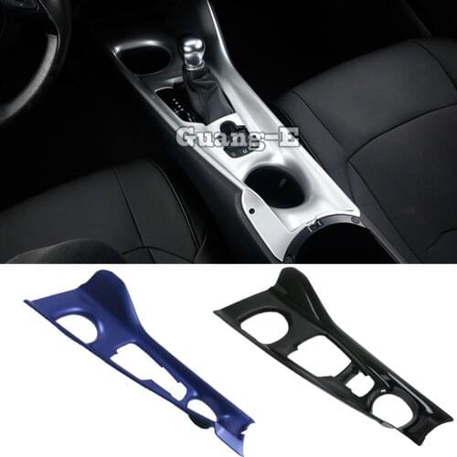 Car Sticker ABS Chrome Inside Middle Shift Stall Paddles Cup Switch Frame Lamp Trim For TOYOTA C-HR CHR 2017 2018 2019 2020
