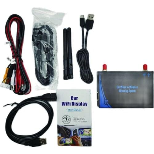 Car WiFi Display Mirror Link MiraBox 2.4G+5G DLNA Airplay for Android iOS W/ HDMI-compatible