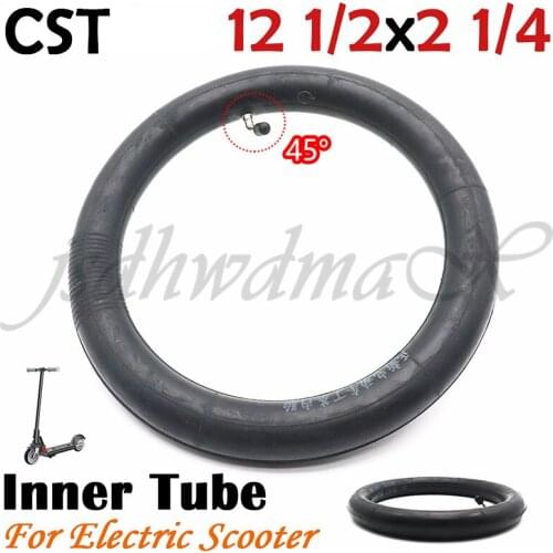CST Mini Motorcycle 12 1/2 x 2 1/4 Tire Pneumatic Inner Tube Tyre for Baby Stroller Folding Bike Electric Scooter/Vehicle