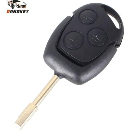 Dandkey New Replacement Remote Car Key 433Mhz For Ford Fiesta Focus Mondeo Puma Ka Complete Key Auto 3 Button Fob Key Shell