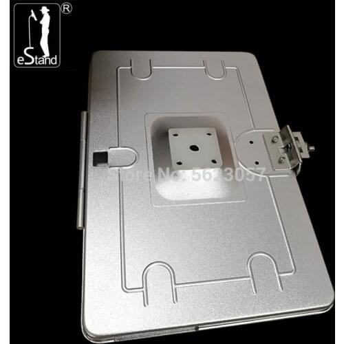 EStand BR24018R android 10.1" tablet wall holder with key and locks box enclosure